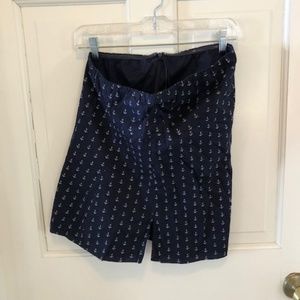 J crew anchor tube-top